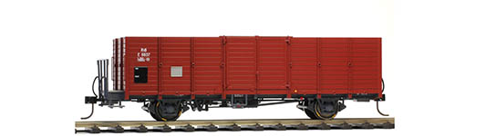 074-9451107 - 0m - Holzwand-Hochbordwagen E 6607, RhB, Ep. III - IV - FORMNEUHEIT